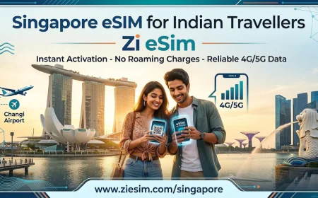 eSIM for Singapore Tourists