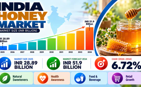 Indian Honey Market 2026-2034: Natural Sweetener Demand, Beekeeping Trends and Growth Outlook