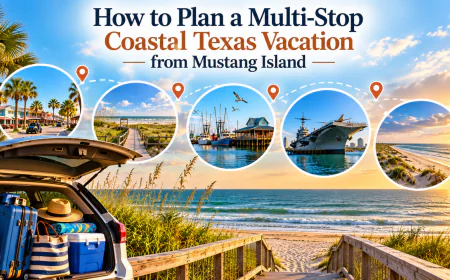 How to Plan a Multi-Stop Coastal Texas Vacation from Mustang Island