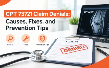 CPT 73721 Claim Denials: Causes, Fixes, and Prevention Tips