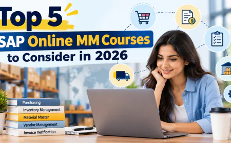 Top 5 SAP Online MM Courses to Consider in 2026