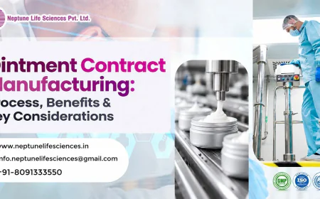 How to Choose the Right Ointment Contract Manufacturing Company for Your Pharma Business