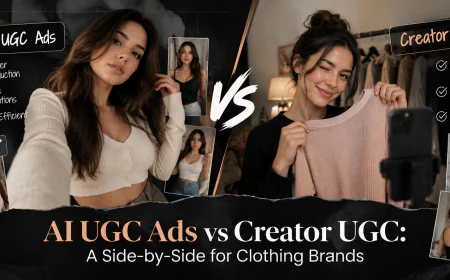 AI UGC Ads vs Creator UGC for Clothing Brands | Veicolo
