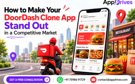  How to Make Your DoorDash Clone App Stand Out in a Competitive Market