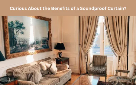 Curious About the Benefits of a Soundproof Curtain?