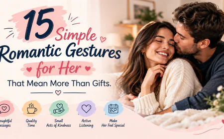 15 Simple Romantic Gestures for Her That Mean More Than Gifts