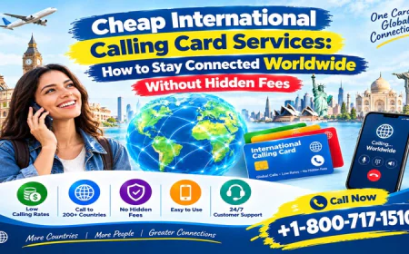 Cheap International Calling Card Services: How to Stay Connected Worldwide Without Hidden Fees