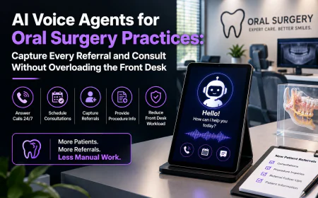 AI Voice Agents for Oral Surgery Practices: Capture Every Referral and Consult Without Overloading the Front Desk