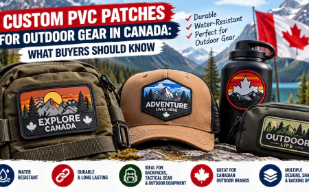 Custom PVC Patches for Outdoor Gear in Canada: What Buyers Should Know