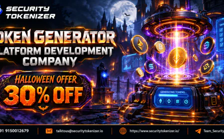 Why Are Businesses Choosing Token Generator Platform Development to Simplify Token Creation and Expand Blockchain Opportunities? – Halloween 30% OFF ?