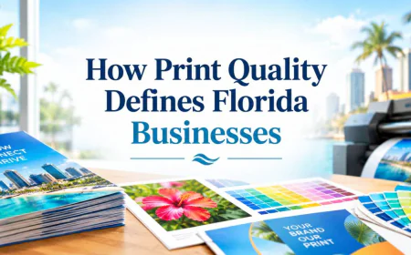 How Print Quality Defines Florida Businesses