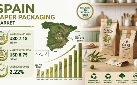 Spain Paper Packaging Market Size, Share, Trends and Outlook Report 2034