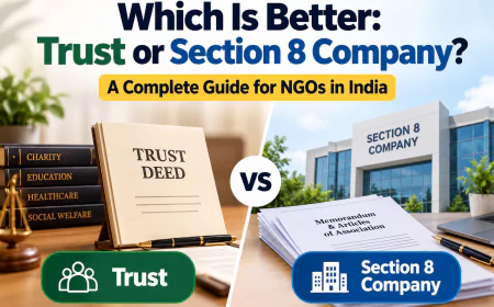 Which Is Better: Trust or Section 8 Company? A Complete Guide for NGOs in India