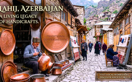Lahij, Azerbaijan: Traditional Handicrafts and Mountain Village Life