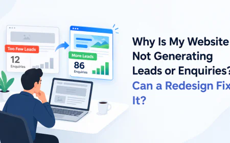 Why Is My Website Not Generating Leads or Enquiries? Can a Redesign Fix It?