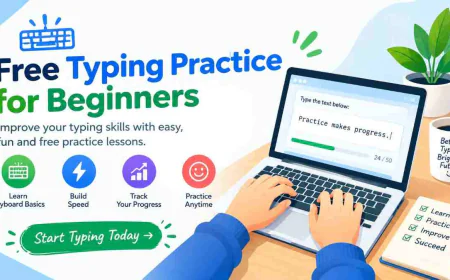 Free Typing Practice for Beginners: Improve Your Typing Speed and Accuracy with Easy Online Lessons