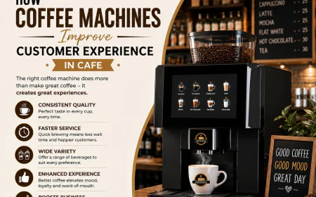 How to Choose the Best Coffee Machine for Your Café: A Complete Guide