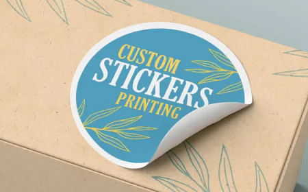 Custom Stickers Printing and Glass Stickers Printing for Effective Branding