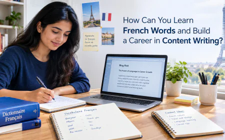 How Can You Learn French Words and Build a Career in Content Writing?