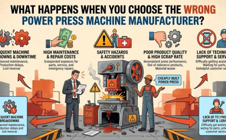 What Happens When You Choose the Wrong Power Press Machine Manufacturer?