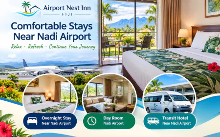 Comfortable Stay Near Nadi Airport | Overnight, Day Room & Transit Hotel