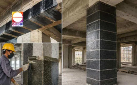Carbon Wrapping Beams for Industrial Structural Upgrades