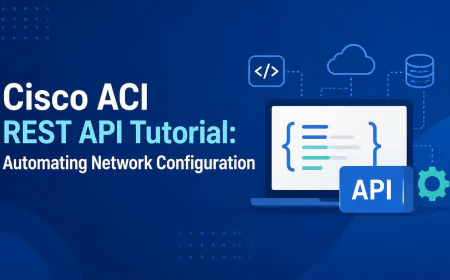 Cisco ACI REST API Tutorial: Automating Network Configuration