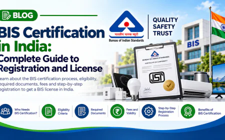 BIS Certification in India: Complete Guide to BIS Certificate, License and Registration
