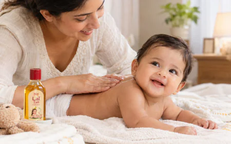 Lal Tail: What Is Traditional Baby Massage Oil? – Rahat Rooh