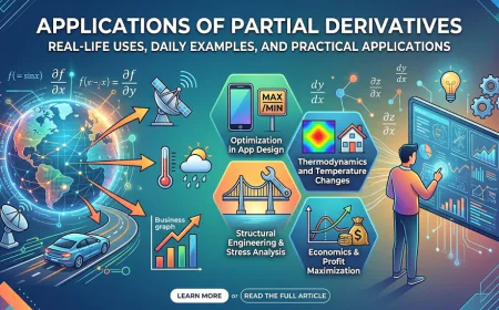 Applications of Partial Derivatives: Real-Life Uses, Daily Examples and Practical Applications