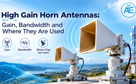 High Gain Horn Antennas: Gain, Bandwidth and Where They Are Used