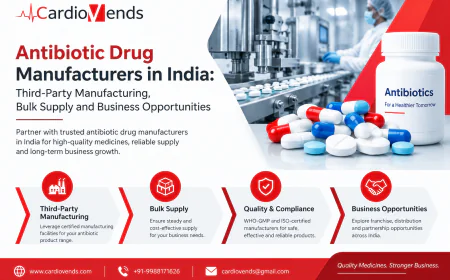 Antibiotic Drug Manufacturers in India: Third-Party Manufacturing, Bulk Supply and Business Opportunities