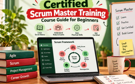 Certified Scrum Master Training: Course Guide for Beginners