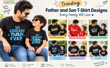 Trending Father and Son T-Shirt Designs Every Family Will Love