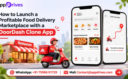 How to Launch a Profitable Food Delivery Marketplace with a DoorDash Clone App
