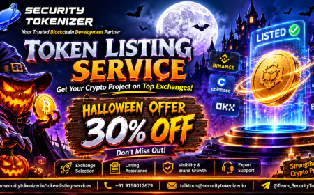 What Makes Professional Token Listing Support Important for Crypto Projects Seeking Exchange Growth? – Halloween 30% OFF ?