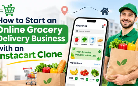 How to Start an Online Grocery Delivery Business with an Instacart Clone