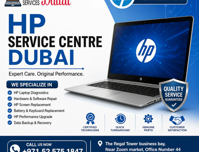 HP Service Center Dubai: Reliable Laptop Repair Solutions for HP Laptops