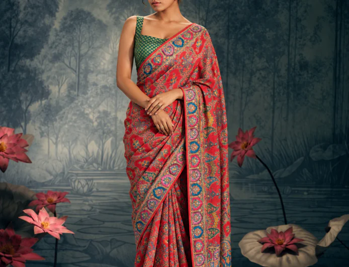 Durga Puja Saree Styling Guide for Every Day of the Celebration