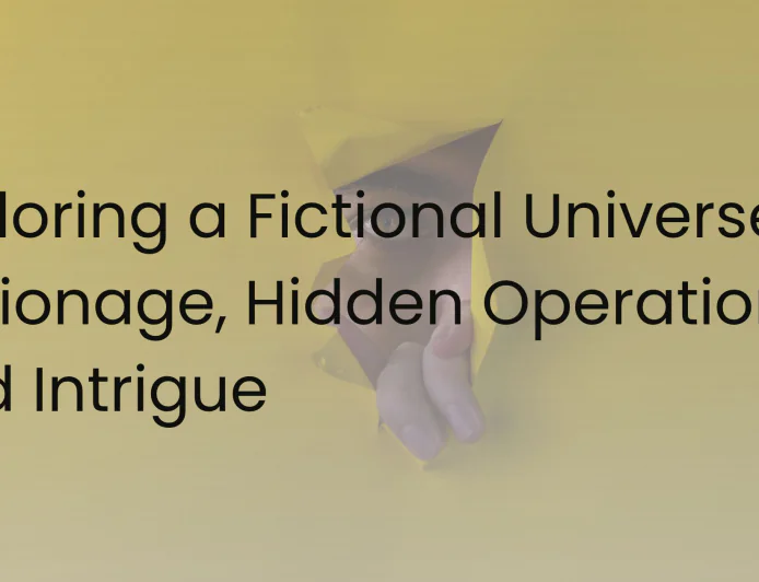 Exploring a Fictional Universe of Espionage, Hidden Operations, and Intrigue