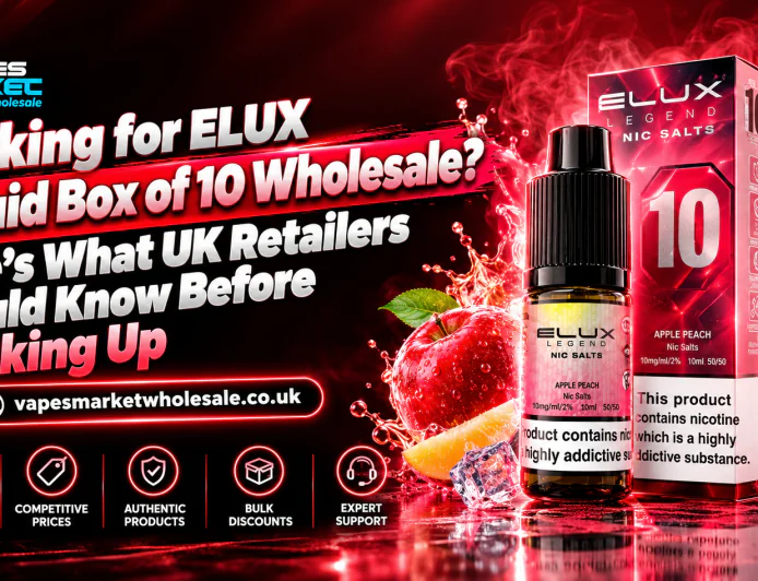 Looking for ELUX Liquid Box of 10 Wholesale? Here's What UK Retailers Should Know Before Stocking Up