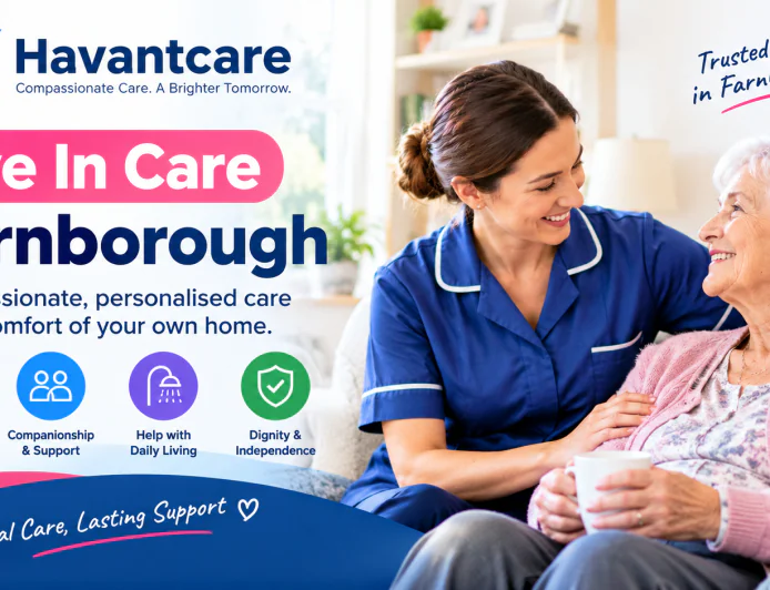 Live in Care Farnborough for Help with Daily Life