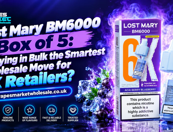 Lost Mary BM6000 Box of 5: Is Buying in Bulk the Smartest Wholesale Move for UK Retailers?