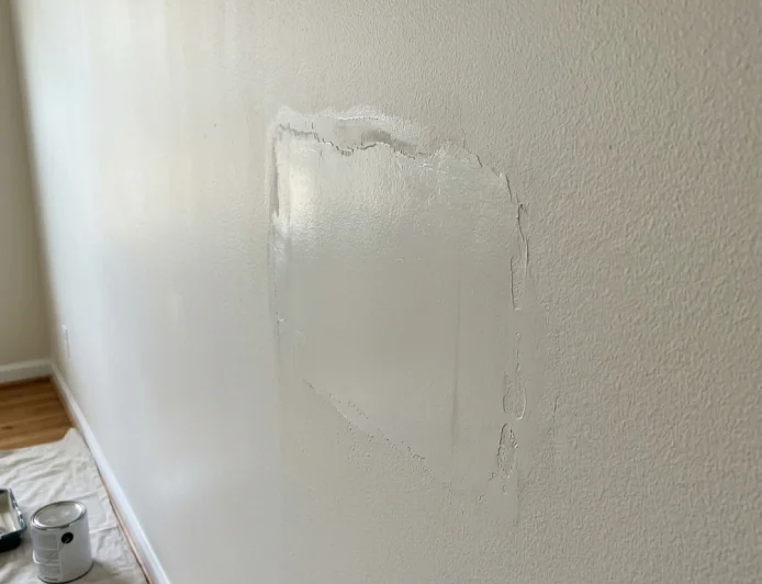 Why Can You Still See a Wall Patch After Painting?