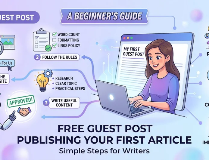 Free Guest Post: A Beginner's Guide to Publishing Your First Article