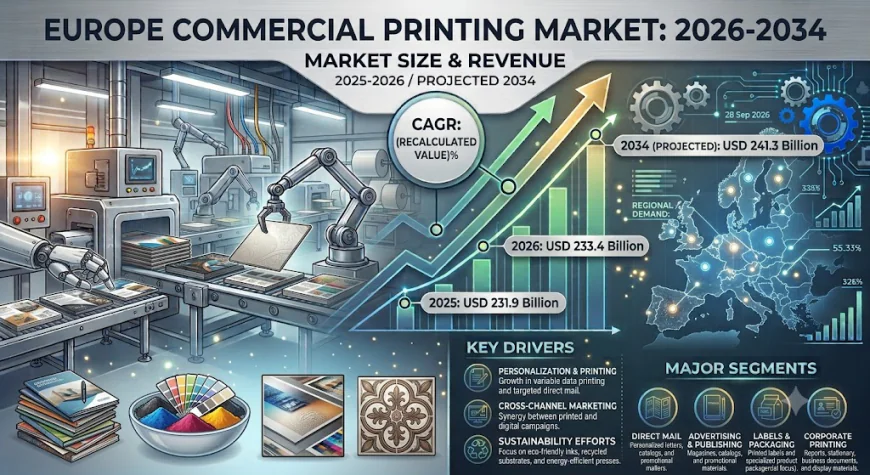 Europe Commercial Printing Market: Why Packaging Is Becoming the Industry's Most Resilient Growth Engine