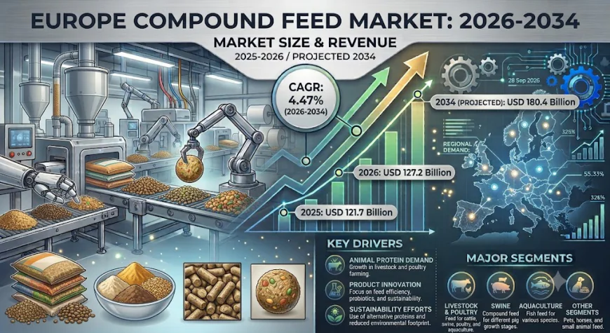 Europe Compound Feed Market: Why Insect Protein and Blockchain Are Rewriting the Rules of Animal Nutrition
