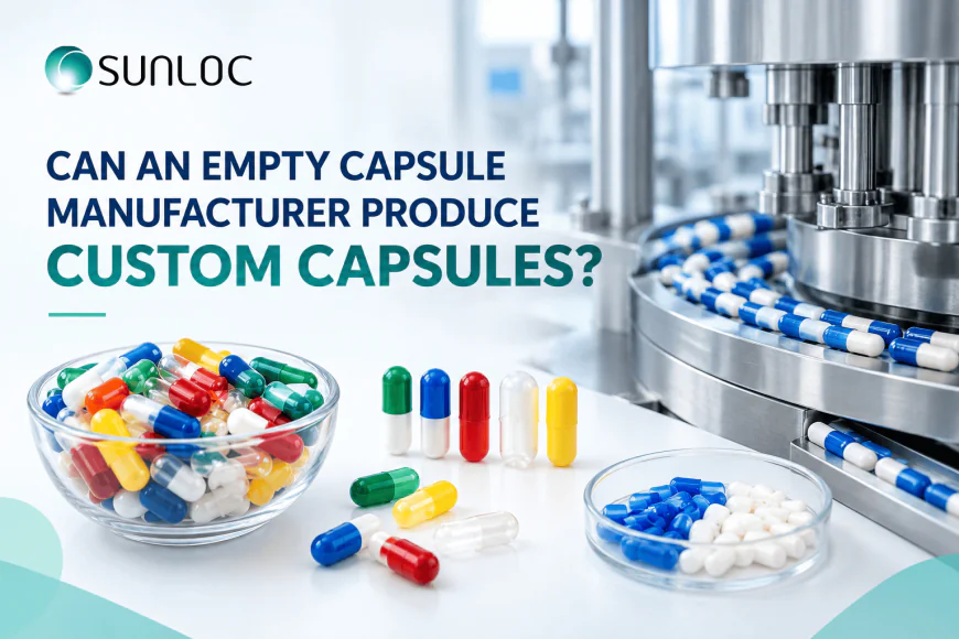 Can An Empty Capsule Manufacturer Produce Custom Capsules?