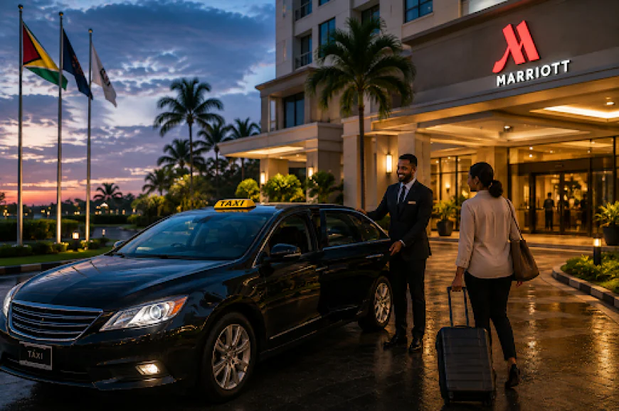 Taxi to the Marriott Hotel in Guyana: What Travellers Should Know