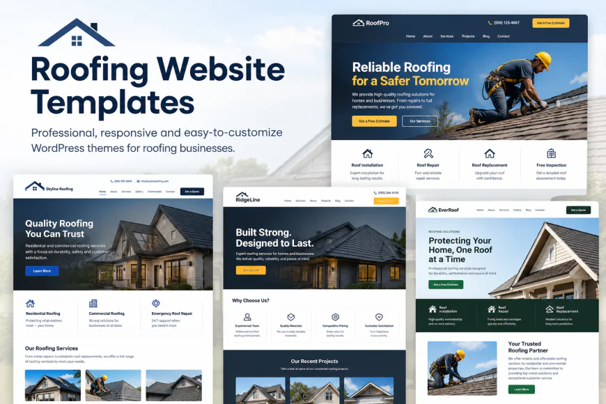 Why Roofing Website Templates Should Make Roof Inspection Results Easy to Understand